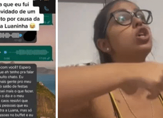 “Mão de vaca”: Casal é desconvidado de casamento por namorada comer demais