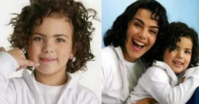 Mini Ana Paula Arósio faz rara aparição na TV após 20 anos; veja as fotos!