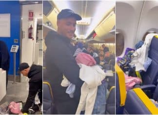 Passageiro se recusou a pagar taxa por excesso de bagagem e levou toda a roupa na mão