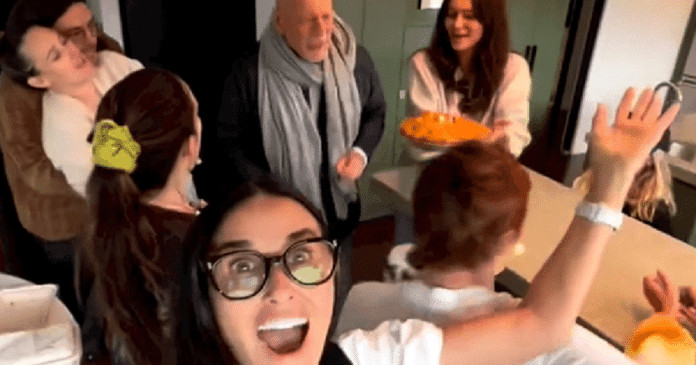 Bruce Willis, diagnosticado com demência, completa 68 anos e ganha festa – veja imagens!