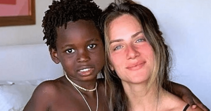 Giovanna Ewbank se explica depois de filho dizer que gostaria de voltar para a África: ‘Suas raízes’