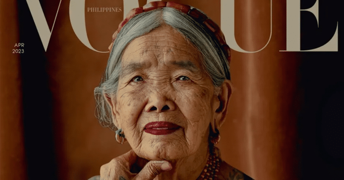 Sem Título-1 Aos 106 anos, tatuadora filipina é capa da Vogue e modelo mais velha da revista