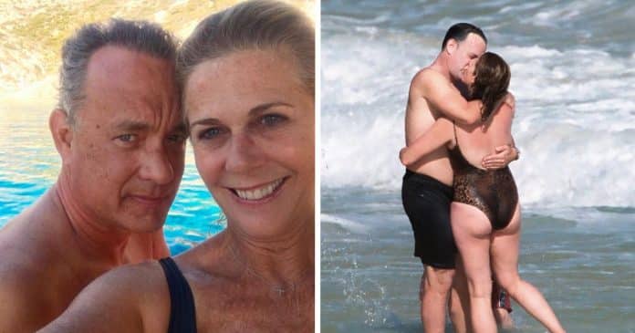 Tom Hanks defende a esposa após internautas fazerem críticas ao corpo dela