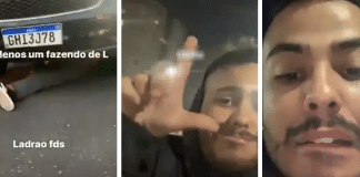 Motorista de aplicativo atropela jovem e debocha: “Menos um fazendo o L”
