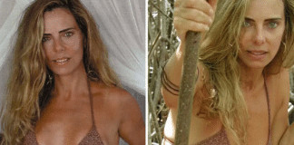 Aos 70 anos, Bruna Lombardi posta foto de biquíni e impressiona internautas