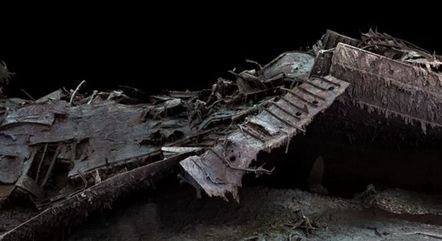 contioutra.com - Especialista acredita que submarino esteja preso nos destroços do Titanic