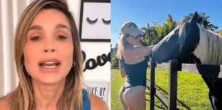 Flávia Alessandra rebate comentários maldosos em suas fotos de maiô: “Não sou velha, sou livre”