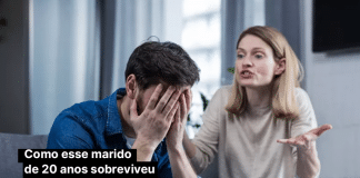 Como esse marido de 20 anos sobreviveu a trapaça