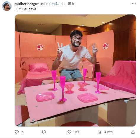 contioutra.com - Decora&ccedil;&atilde;o de baixo or&ccedil;amento do filme Barbie em shopping divide opini&otilde;es na internet