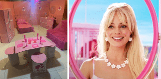 Decoração de baixo orçamento do filme Barbie em shopping divide opiniões na internet