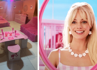 Decoração de baixo orçamento do filme Barbie em shopping divide opiniões na internet