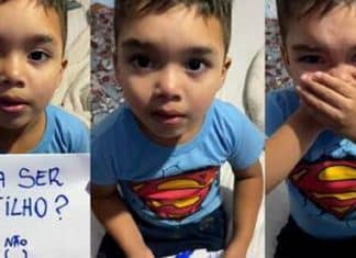 Garotinho diz sim a pedido de adoção e comove a web