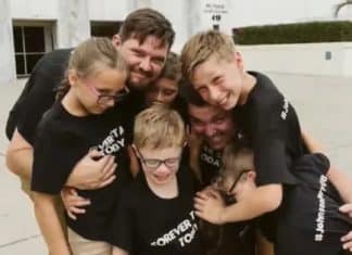 6 irmãos órfãos são adotados juntos depois de terem sido separados em lar provisório