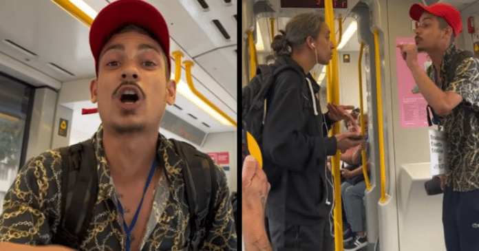 Vídeo: Passageira tenta expulsar brasileiro de metrô em Portugal