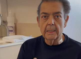 Faustão faz agradecimento especial ao pai do doador de coração: “Generosidade incrível”