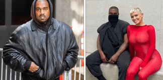 Esposa tem sofrido com mau cheiro de Kanye West: “Não gosta de tomar banho”, diz site