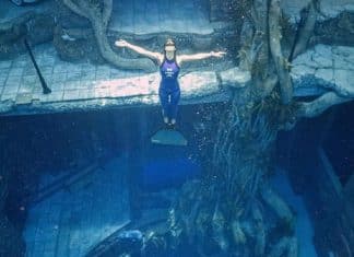 Piscina de mergulho mais funda do mundo em Dubai esconde ‘cidade submersa’