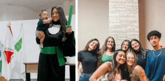 Mãe leva bebê de 8 meses para a faculdade: Esforço ou irresponsabilidade?