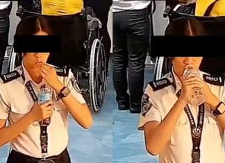 Flagra: Segurança de aeroporto é vista engolindo R$ 1,5 mil de passageiro