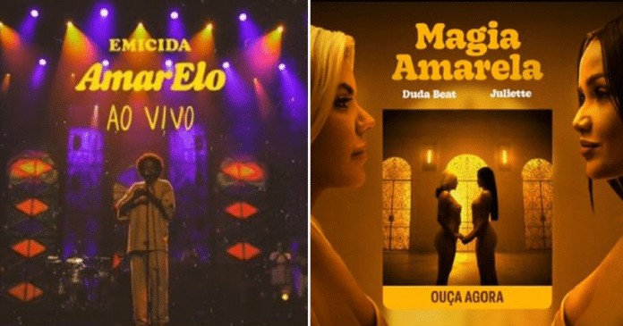 Juliette e Duda Beat são acusadas de plagiar ‘AmarElo’, do rapper Emicida