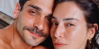 Fernanda Paes Leme anuncia gravidez e exibe barriga de 3 meses