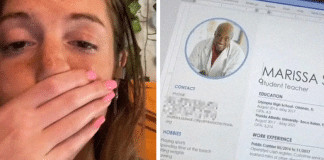 Jovem esquece de editar currículo e envia documento com foto de homem