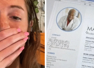 Jovem esquece de editar currículo e envia documento com foto de homem