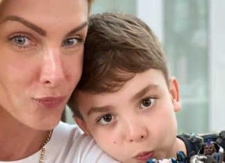 Ana Hickmann fala sobre apoio que tem recebido do filho: “Um anjo na minha vida”