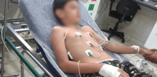 Menino internado pela terceira vez após consumir lagartixa frita sofre com novos sintomas