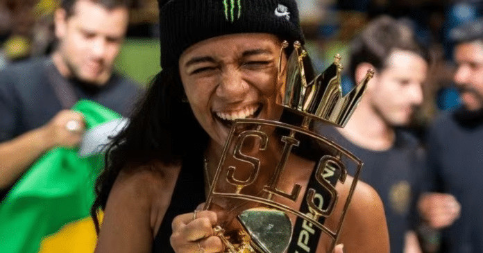 “Fadinha”: Maranhense faz nota inédita e conquista bicampeonato mundial no skate