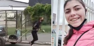 Jovem catadora que puxa carrinho de 120Kg para pagar faculdade recebe ajuda da internet Jovem catadora que puxa carrinho de 120Kg para pagar faculdade recebe ajuda da internet