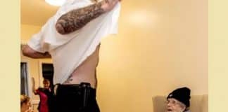 Após voltar de missa, idosa ganha festa com dançarino sensual em asilo para comemorar 102 anos