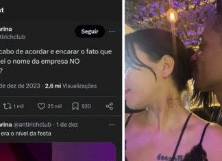 Jovem vai para ‘festa da firma’ e volta com nome da empresa tatuado no pescoço