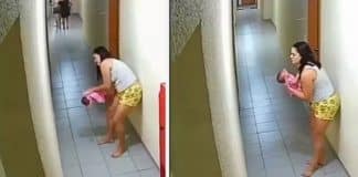 Policial de folga salva bebê engasgada por duas vezes em menos de um mês