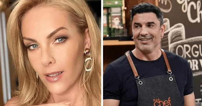 Edu Guedes manda recado carinhoso para Ana Hickmann em programa ao vivo