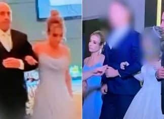 Alexandre Nardoni e Anna Carolina Jatobá comparecem a festa de casamento como padrinhos