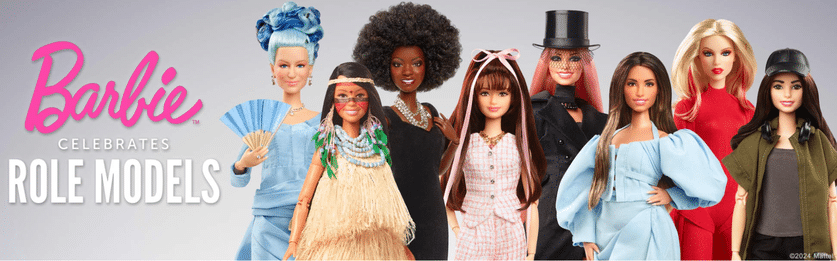 contioutra.com - Barbie comemora 65 anos com bonecas de Viola Davis e brasileira Maira Gomez; veja