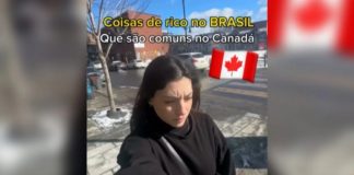 Influenciadora viraliza ao mostrar coisas de rico no Brasil que são comuns no Canadá