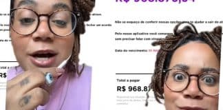 Influenciadora expõe dívida de R$ 2 mil no cartão de crédito que se transformou em quase R$ 1 milhão Influenciadora expõe dívida de R$ 2 mil no cartão de crédito que se transformou em quase R$ 1 milhão
