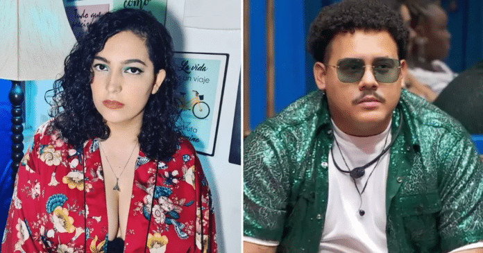 Esposa de Lucas Buda se pronuncia após polêmica no BBB24: “Resolvi colocar a cara no sol”