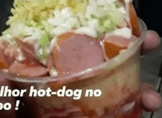‘Hot-dog de copo’ causa polêmica e divide opiniões nas redes sociais: “Amassaria”