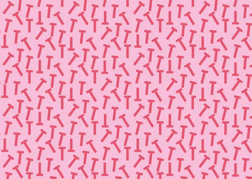 contioutra.com - Desafio: Voc&ecirc; consegue encontrar o "L" no meio das letras "T" nesta imagem?