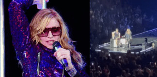 [VÍDEO]: Madonna chama atenção de fã sentado durante show e fica sem jeito ao descobrir que ele é cadeirante