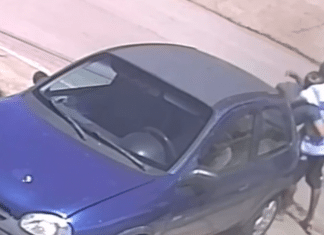 Vídeo mostra mulher convencendo ladrões a desistirem de roubo