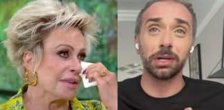 Ana Maria Braga chora ao conversar com tutor de cachorro que morreu em avião da Gol Ana Maria Braga chora ao conversar com tutor de cachorro que morreu em avião da Gol