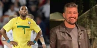 Pedrinho, que foi sequestrado na maternidade, está entre os advogados de Robinho Pedrinho, que foi sequestrado na maternidade, está entre os advogados de Robinho