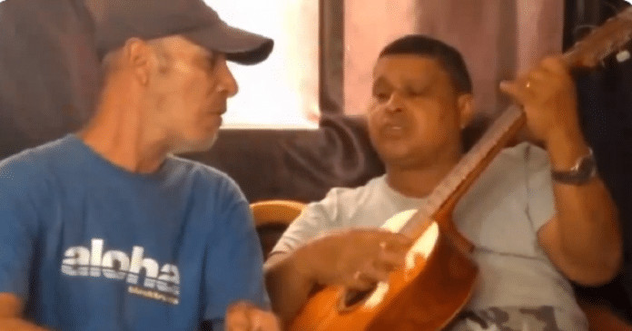 Vídeo gravado no final do ano passado mostra Tio Paulo vivo e disposto em interação com amigo