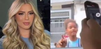 Influenciadora fecha janela na cara de criança que pedia caixa de bombom: “Fecho o vidro no dedo”