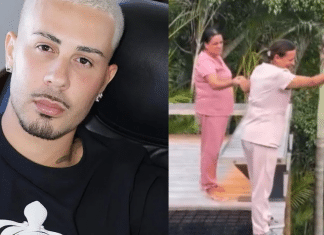 Carlinhos Maia é alvo de críticas após compartilhar vídeo de funcionárias limpando coqueiro