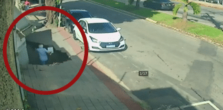 Cratera se abre em calçada e médico ortopedista é ‘engolido’ e atingido por muro no ES